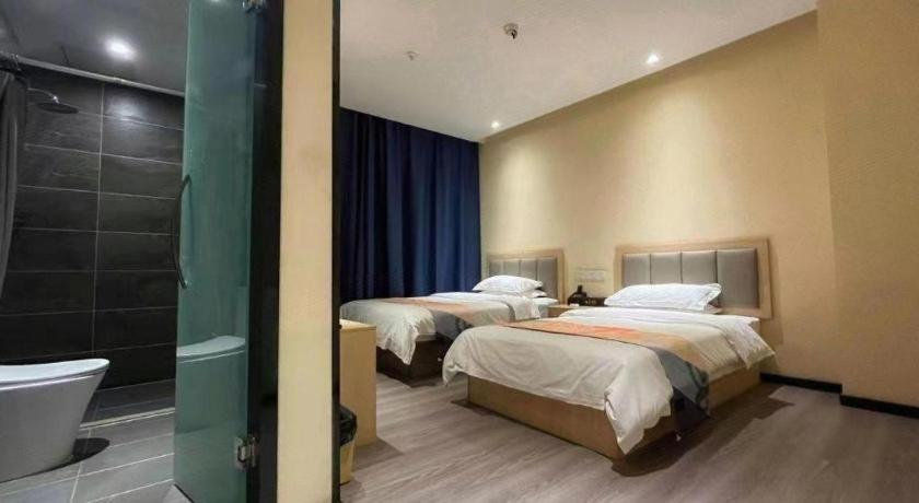 Shell Hotel Shanxi Xinzhou Wuning County Fengwu Square Ningwu Eksteriør bilde